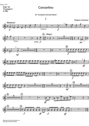 Concertino - Trumpet 2