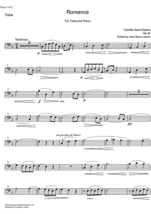 Romance Op.36 - Tuba