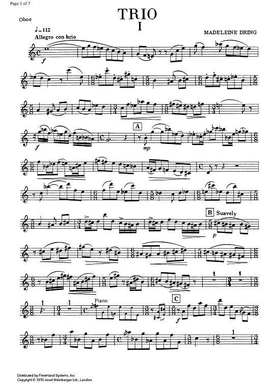 Trio - Oboe