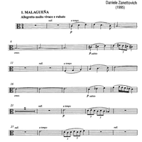 6 canzoni andaluse (6 andalusian songs) - Viola