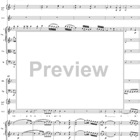 "Lungi le cure ingrate", No. 3 from "Davidde Penitente", K469 - Full Score