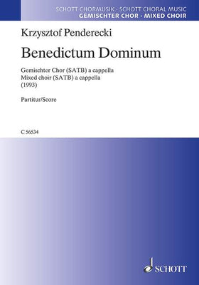 Benedictus - Choral Score