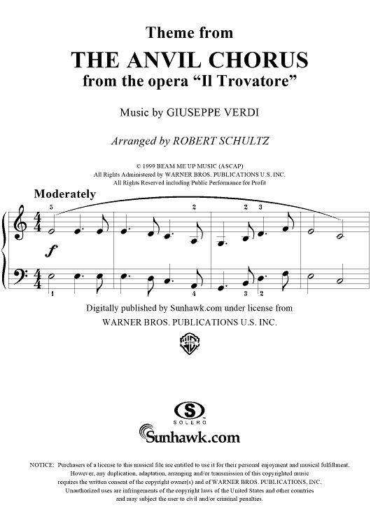 The Anvil Chorus (from the opera "Il Trovatore") (Theme)