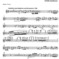 Cancion antiqua - Flute