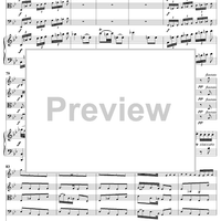 Piano Quintet in B-flat Major, Movement 1 - Piano Score