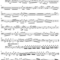 Quartet in G major - Cello/Bassoon 1