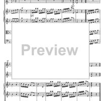 Sinfonia F Major - Score