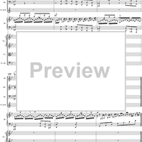 Piano Concerto No. 20 in D Minor, Movement 2 (K466) - Full Score
