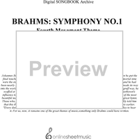 Brahms: Symphony No. 1 - Fourth Movement Theme