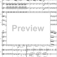 String Octet, Op. 20, Movement 1 - Score