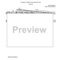 Cadenza Concerto D Major  3rd movement - Flute