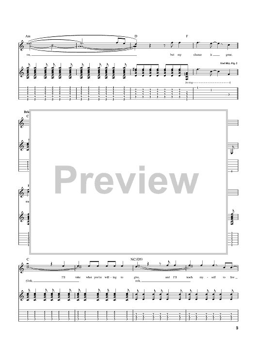 Apple Shampoo" Sheet Music by blink182 for Guitar Tab Sheet Music Now