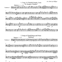 3 Hymns of Thanksgiving - Trombone 2