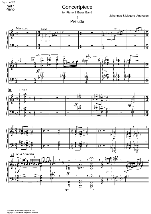 Concertpiece - Piano