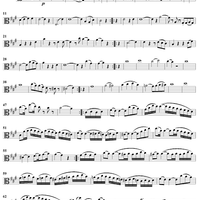 Flute Quartet No. 4 - Viola