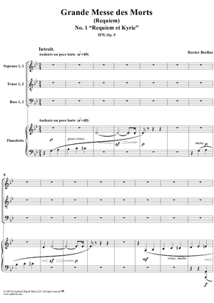 Grande Messe des Morts (Requiem), No. 1: Requiem et Kyrie. Introit