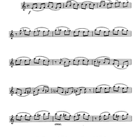 Studies for clarinet, Vol. 3 No.12 - Moto perpetuo - Clarinet