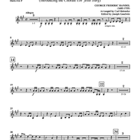 Hallelujah - from "Messiah", HWV 56 (introducing the Chorale "Ein' feste Burg") - Horn in F 4