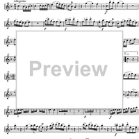 Sonata No. 1 Eb Major - Clarinet