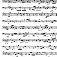 Trio Sonata D Major - Cello