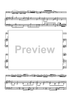 Sonata in E Major BWV 1035 - Piano Score