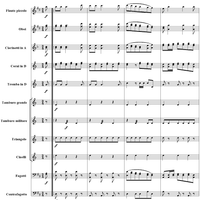 Polonaise in D major - Full Score