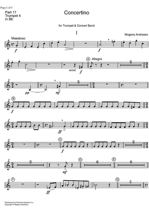 Concertino - Trumpet 4