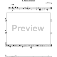 Suite for Brass Quintet - 1. Proclamation