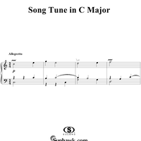 Song Tune in C Major, I