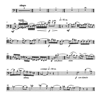D'aure dolci e soavi Op.78 - Cello