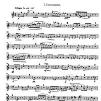 Music for wind quintet Op.20 - Oboe