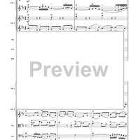 Overture from Suite No. 3 in D Major - Score