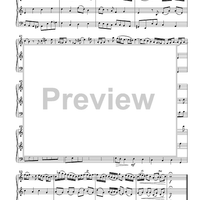Wachet Auf - Chorale from Cantata #140 - Score