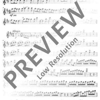 Concerto No. 3 D major - Score and Parts