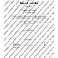 Grand Sonata - Score and Parts