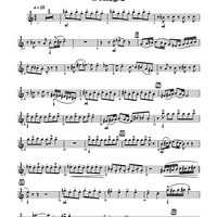 Diffusion for Saxophone Quartet - E-flat Alto Saxophone