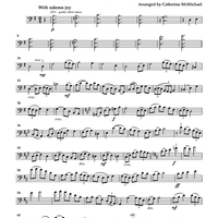 Hymns of Grace for 2 Violins and Piano - Cello (for Violin 2)