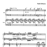 Abbraccio di luce Op.122 - Score