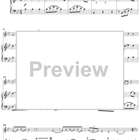 Violin Sonata No. 5 in B-flat Major, K10 - Piano Score