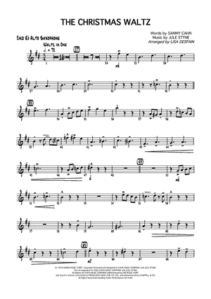 The Christmas Waltz - E-flat Alto Saxophone 2