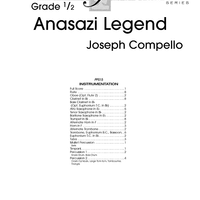 Anasazi Legend - Score