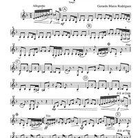 Music for Four, Collection No. 3 - Tangos and More! - Part 4 Bass Clarinet in Bb