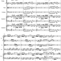 Double Clavier Concerto No. 1 in C Minor, Movement 1   (BWV 1060) - Score