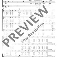 Abendruhe in C major - Choral Score
