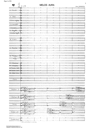 Melos Aura - Full Score