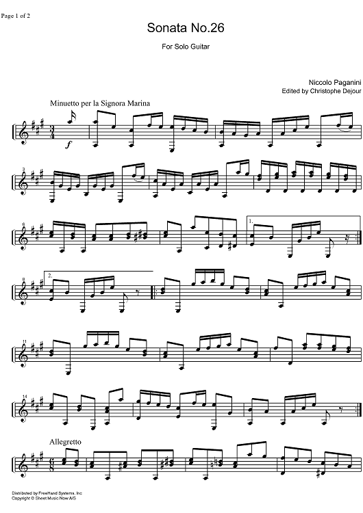 Sonata No.26
