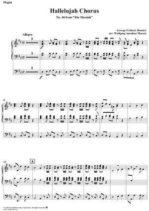 Hallelujah Chorus - Organ
