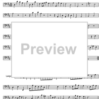 Sonata No. 3 b minor From Halle HWV 367b - Bass