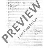 Missa brevis C major - Full Score