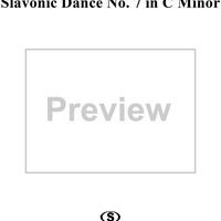 Slavonic Dance No. 7 in C Minor, Op. 46, No. 7
